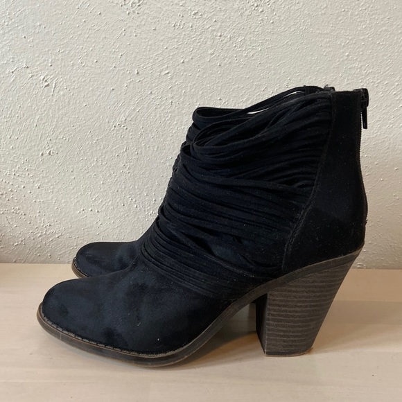 Fergalicious Shoes - Fergalisious Black Bootie Heel